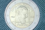 Vatican 2 Euro Brilliant Uncirculated Coin 2018 - Padre Pio