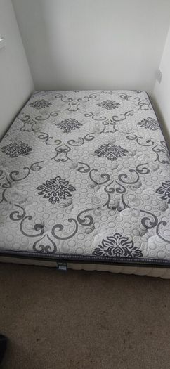 Double bed set plus mattress