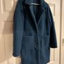 Dunnes Stores Blue Teddy Coat Image 5