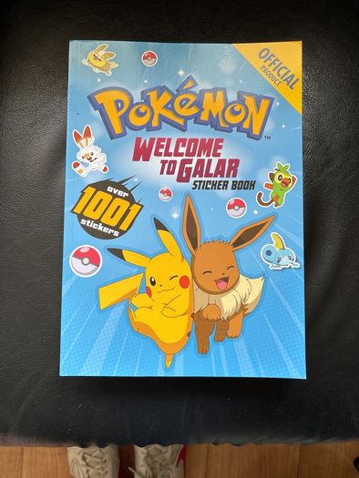Official Pokemon Welcome to Galar 1001 Sticker Books - NEW