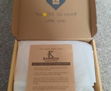 Kbamboo baby cot sheet set