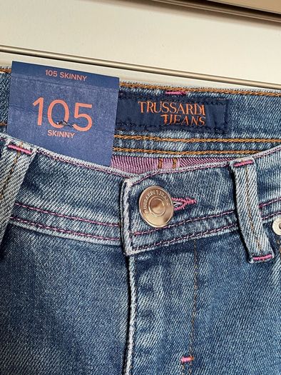 Trussardi skinny jeans  fuschia denim - New with tags