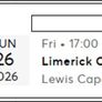 Lewis Capaldi Thomond Park, 2x Standing Tickets, Image 2