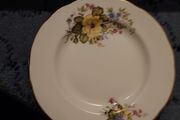Vintage 5 Duchess Rhona Chintzy China Side Plates