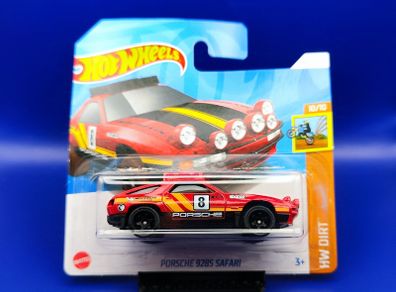 Hot Wheels Regular Treasure Hunt Porsche 928S Safari with custom wheels.
