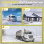 12V 24V 8KW Diesel Air Heater with Bluetooth App Remote Control for Car RV Van Caravan and Camping Image 5
