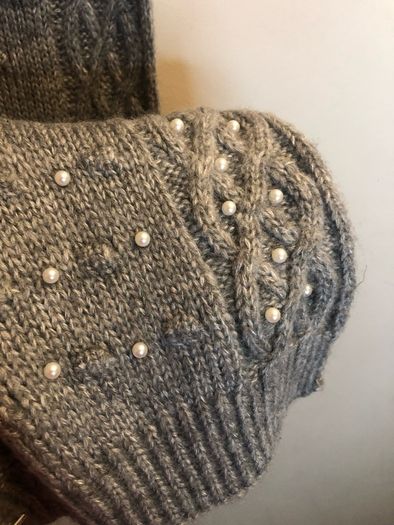 Grey scarf