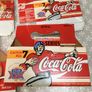 Coca Cola bottles carrier Rare Super Bowl XXIX and Christmas Image 3