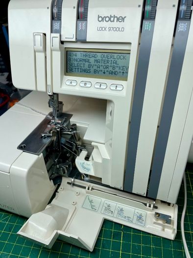 BROTHER 9700LD Overlocker Sewing Machine - Just Serviced - Excellent condition - Japanese quality made