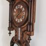 Antique French Wooden wall clock 19th century Image 5
