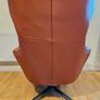 Flavio Swivel Leather Chair Image 2