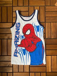 marvel spider man tank top size 122 128 cm