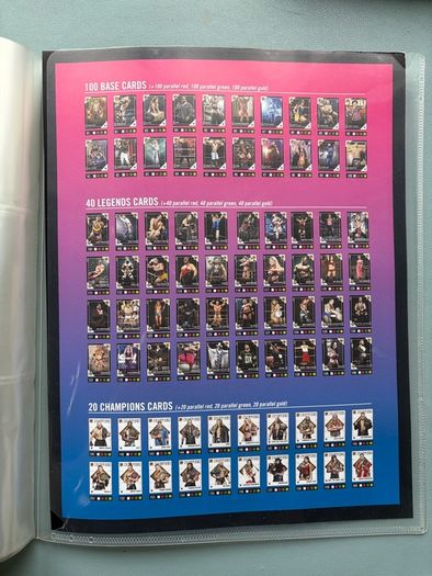 Panini WWE Debut Edition Collection Sticker Album 2022 Empty