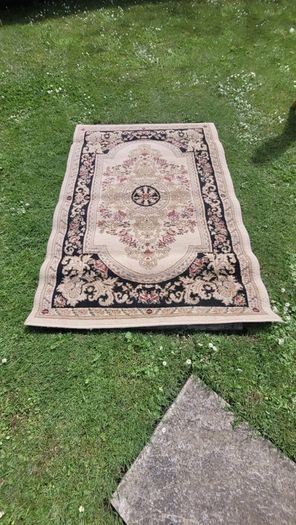 Cream colour hallway rug