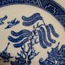 Antique Blue Willow Side Plate 1850 to 1890 Image 7