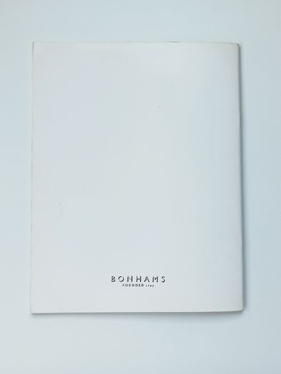 Vintage Bonhams auction catalog  "Fine English Furniture and Objects"  22nd  April 1993