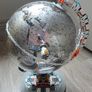 Space Station Globe Building Block Model with LED Light Image 4