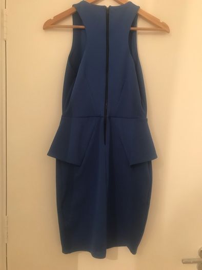 BNWT Cobalt Blue Peplum Dress size 8