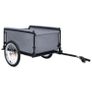 Bike Cargo Trailer Black and Blue 65 kg Image 5