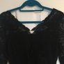 Like New: Black Lace Dress (Size 10) Image 6