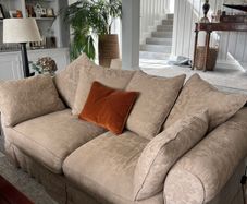 Quality 2x 3 seater Tetrad sofas