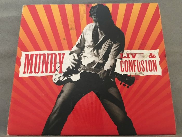 Mundy - Live And Confusion    CD
