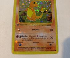Charmander Pokemon Card 1st Edition