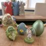 Lovely Easter/Spring  bunny rabbit and egg decor Image 3