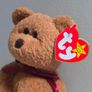 NEW Rare Retired Ty Beanie Baby - Curly the Bear Image 2