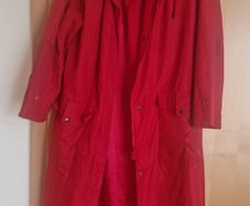 Four Season Red Raincoat