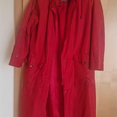 Four Season Red Raincoat