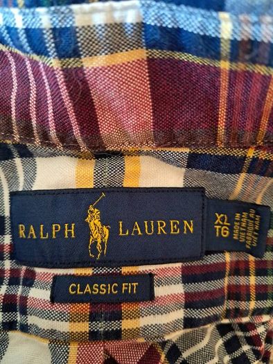 Ralph Lauren plaid button-down shirt