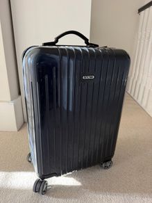 Rimowa carry on suitcase - navy blue
