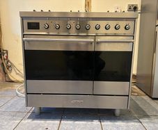 SMEG Dual Fuel Range Cooker C92GMX9 90cm Stainless Steel