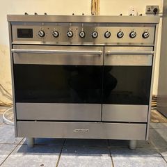SMEG Dual Fuel Range Cooker C92GMX9 90cm Stainless Steel
