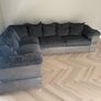 Grey Corner Sofa Image 3