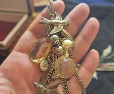 Vintage Necklace with Birds