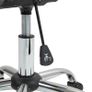Home office chair, ergonomic desk chair with rocking function, teddy velvet look 56 x 61 x 86 cm Gray Image 3