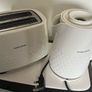 Cream kettle toaster an bin bundle Image 3