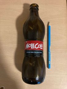 Italian Mole Cola Glass Bottle