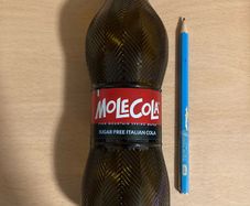 Italian Mole Cola Glass Bottle