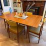 West Elm extendable dining table - mid-century Image 7