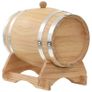 Wine Barrel with Tap Solid Pinewood 6 L Image 7