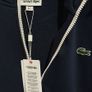 lacoste sport large navy blue red yellow hoodie Image 4