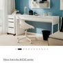 Micke Ikea white desk Image 2