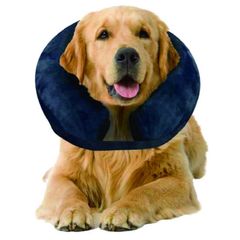 Soft dog cone recovery pillow