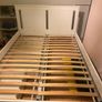 white double bed frame Image 3