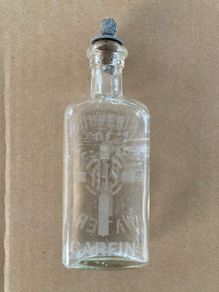 Holy Water glass bottle- Carfin Scotland