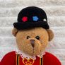 Keel Toys England Royal Palace Guard Bear Plush British Royal Guard approx. 22 cm. Used Please see photos Image 4
