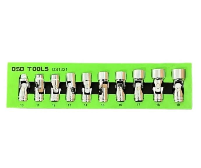 Dsd Tools 10pc 3/8inch Dr 12pt Flexible Metric Sockets
